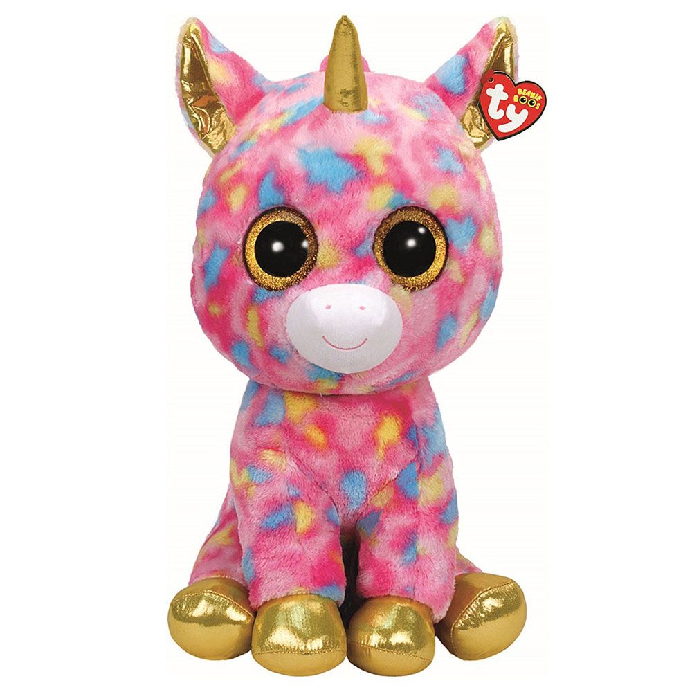 TY Beanie Boos Extra Large Fantasia Multicolour Unicorn