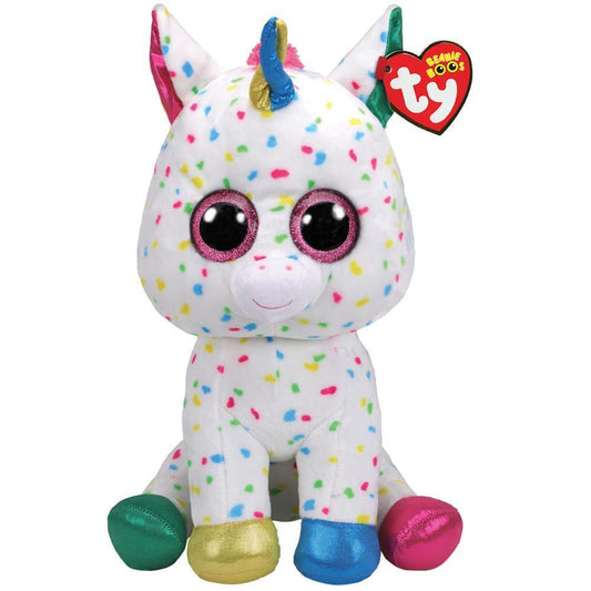 Beanie Boos - Harmonie the Speckled Unicorn Large 18” Plush