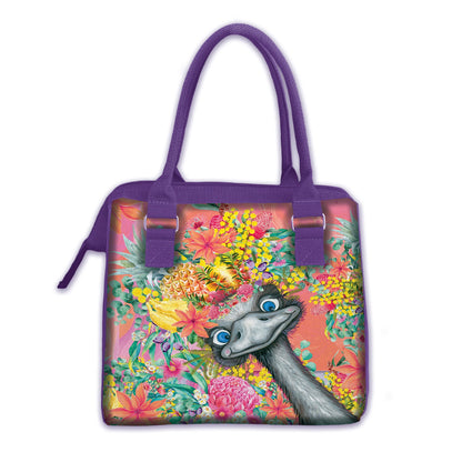 Lisa Pollock Happy Emu Lunch Cooler Bag