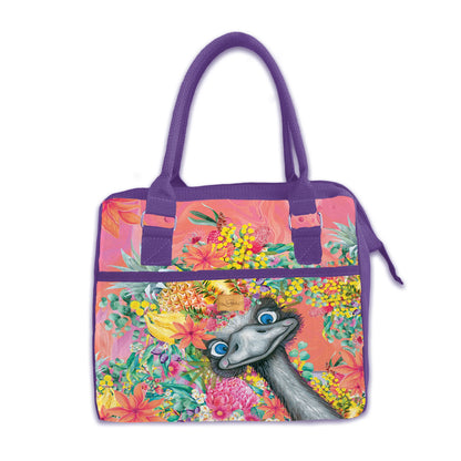 Lisa Pollock Happy Emu Lunch Cooler Bag