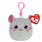 TY Squishy Beanies Catnip the Mouse Squish Clip