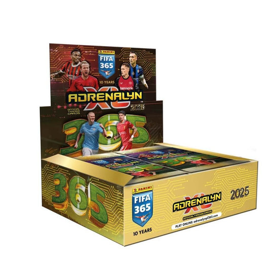Panini FIFA 365 Adrenalyn XL 2025 Soccer Cards Booster Box