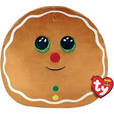 Beanie Boos - Cookie the Gingerbread Squish-A-Boo 10” Plush