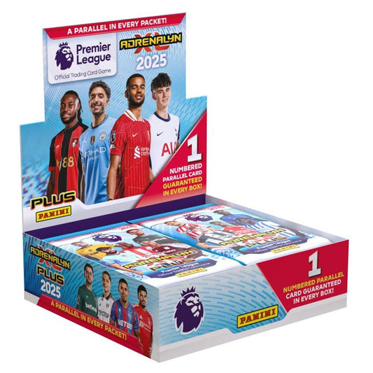Panini Adrenalyn XL Plus 2024 / 2025 EPL Soccer Cards Booster Box