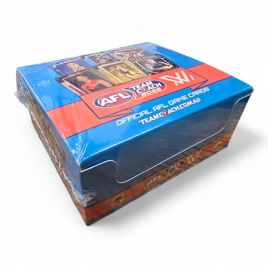 AFLW 2025 Teamcoach Footy Card Box