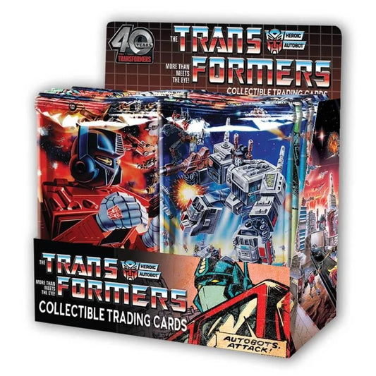 Transformers 40th Anniversary Trading Cards Foil Booster Box