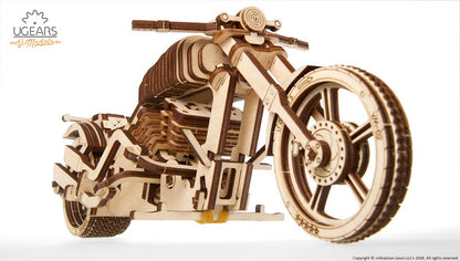 Ugears Self-propelled Wooden 3D Puzzle Bike VM-02